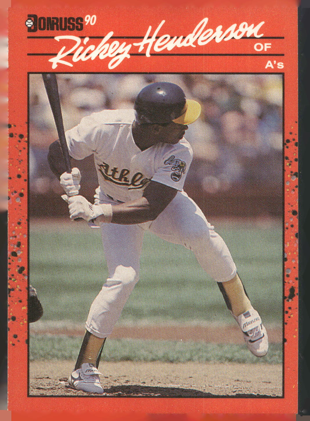 1990 Donruss #304 Rickey Henderson