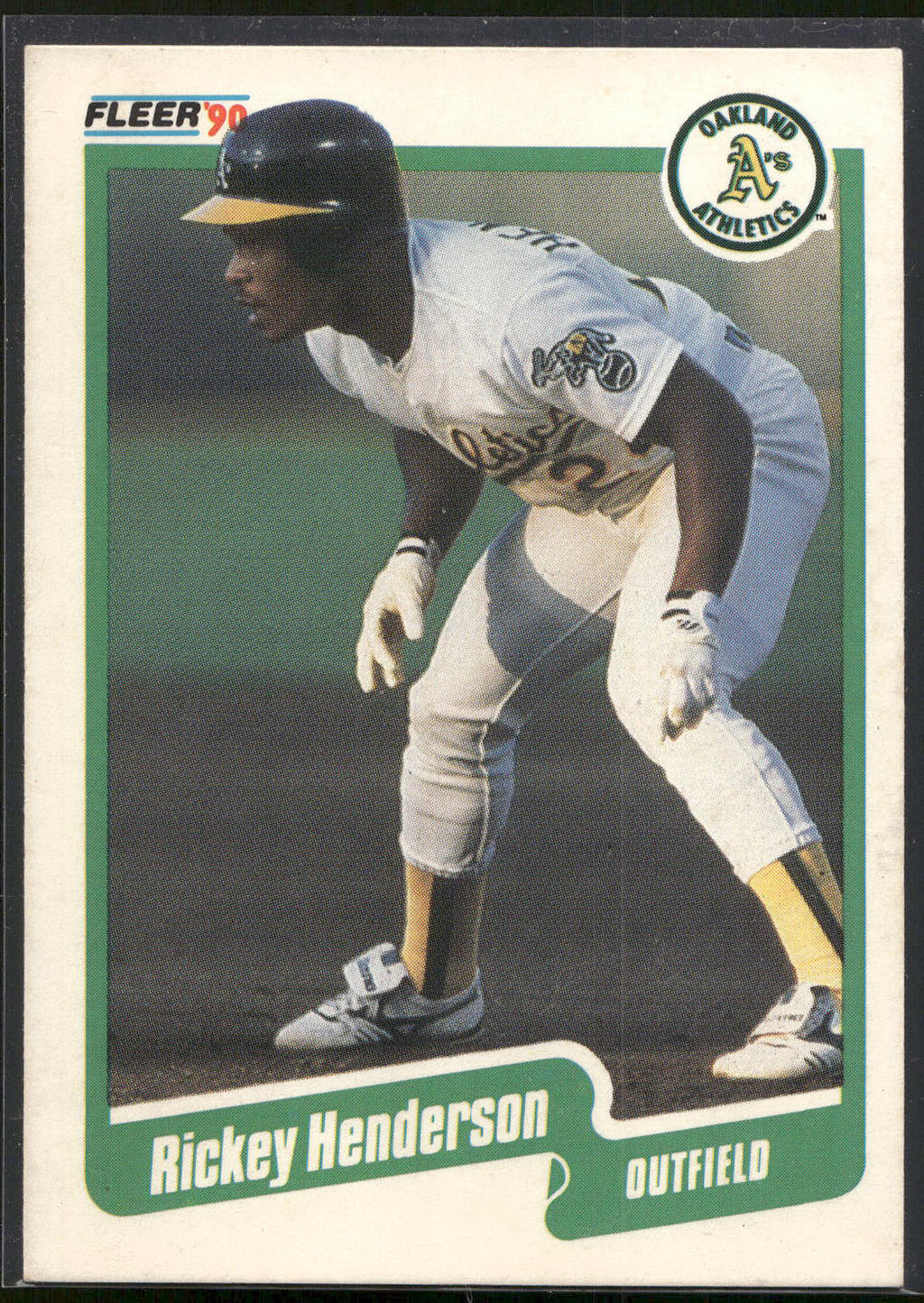 1990 Fleer #10 Rickey Henderson