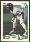1990 Fleer #10 Rickey Henderson