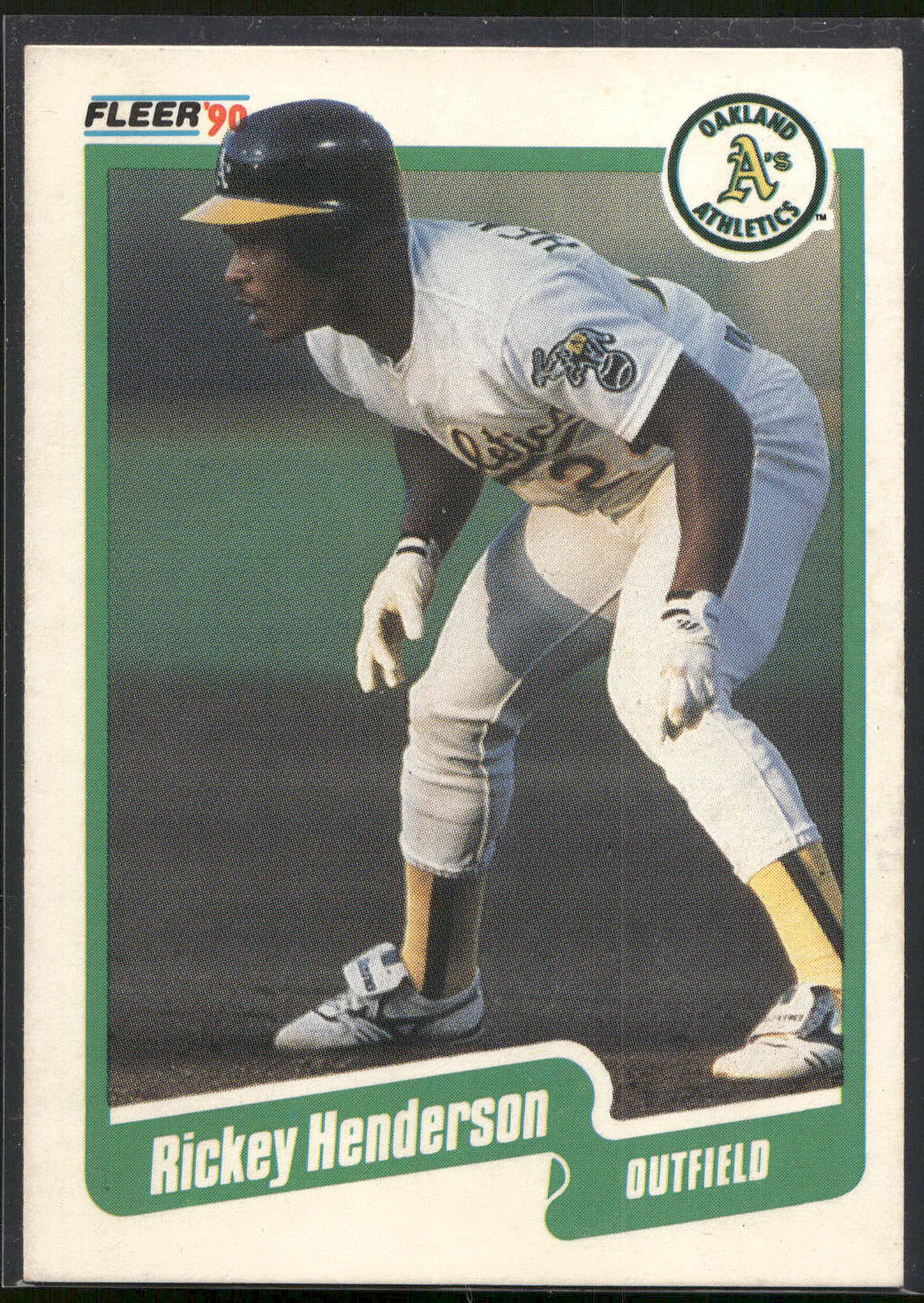 1990 Fleer #10 Rickey Henderson