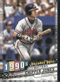 2020 Topps #DB-59 Chipper Jones Decades' Best (Series One)
