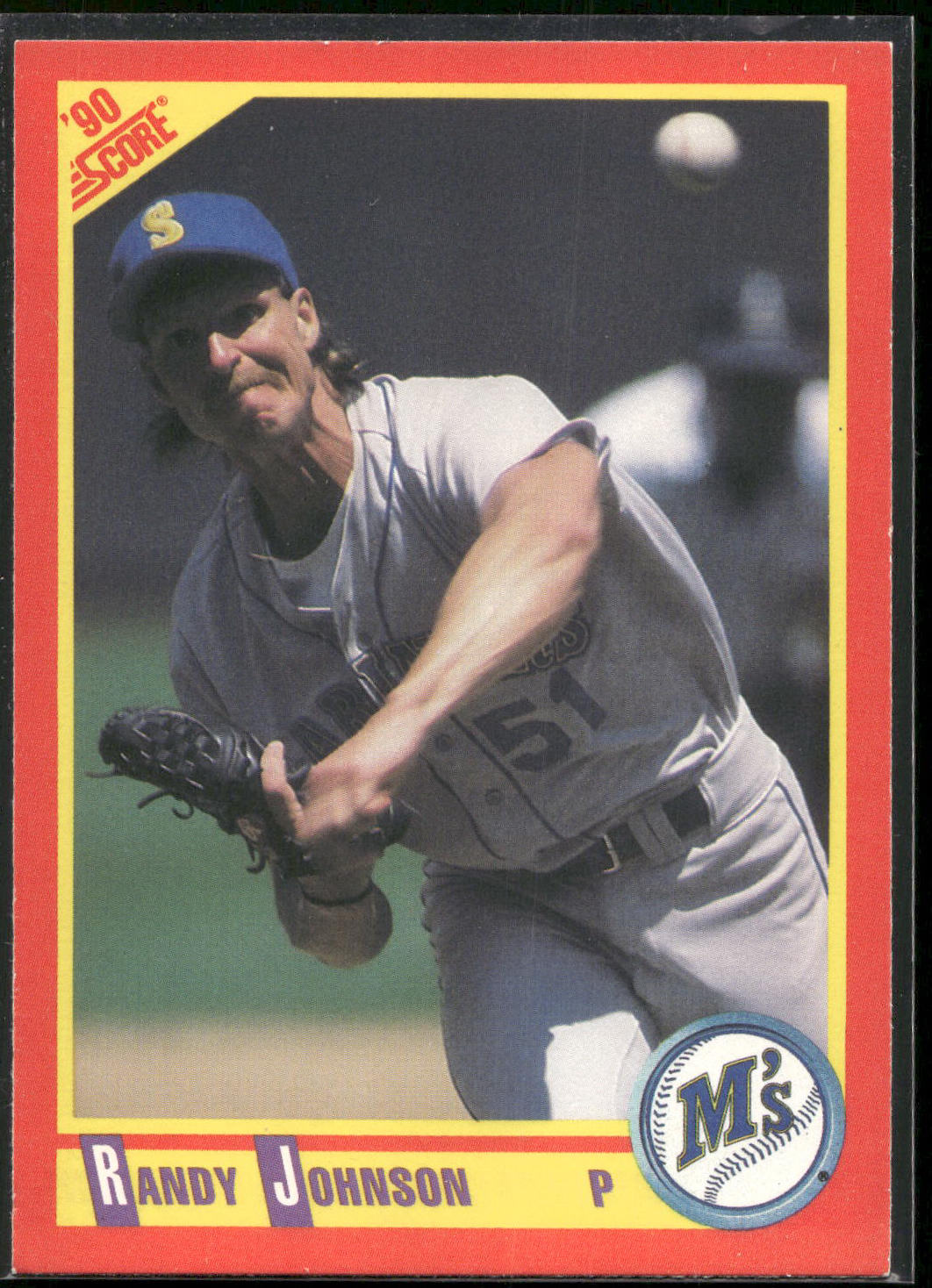 1990 Score #415 Randy Johnson
