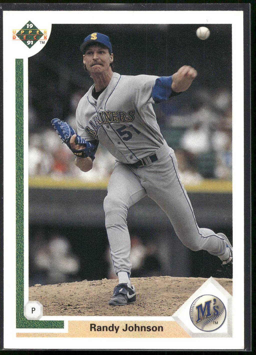 1991 Upper Deck #376b Randy Johnson
