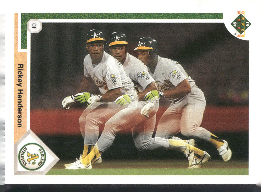 1991 Upper Deck #444 Rickey Henderson