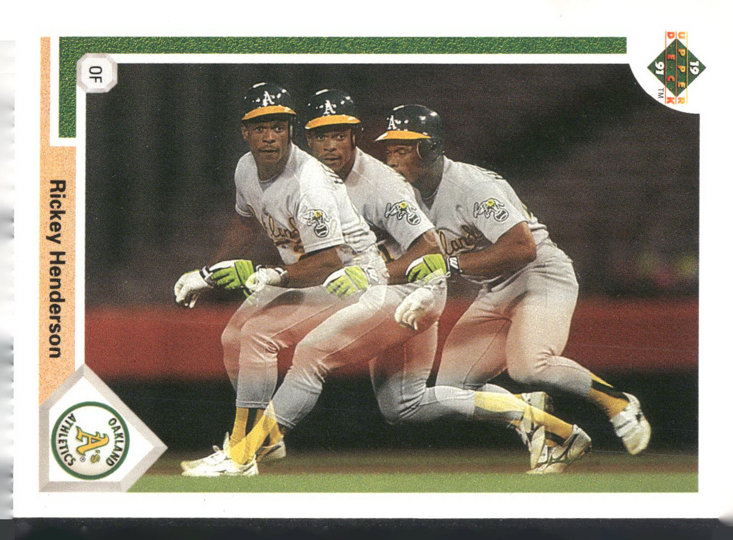 1991 Upper Deck #444 Rickey Henderson