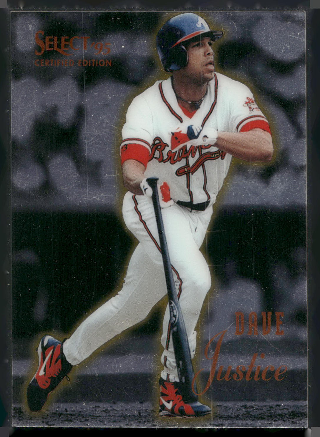 1995 Select Certified #64 Dave Justice