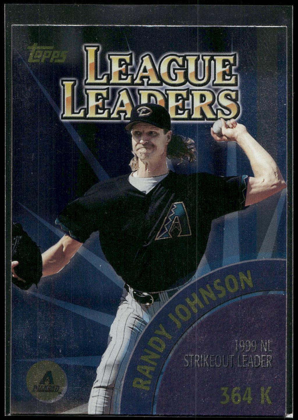 2000 Topps #465 Randy Johnson / Pedro Martinez