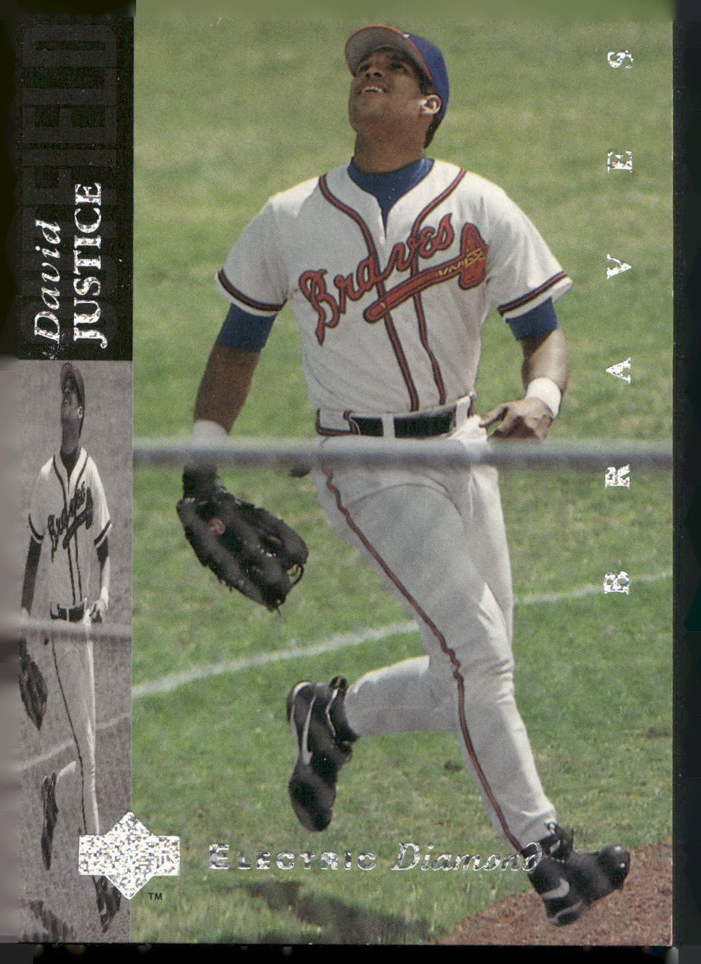 1994 Upper Deck #375 David Justice Electric Diamond