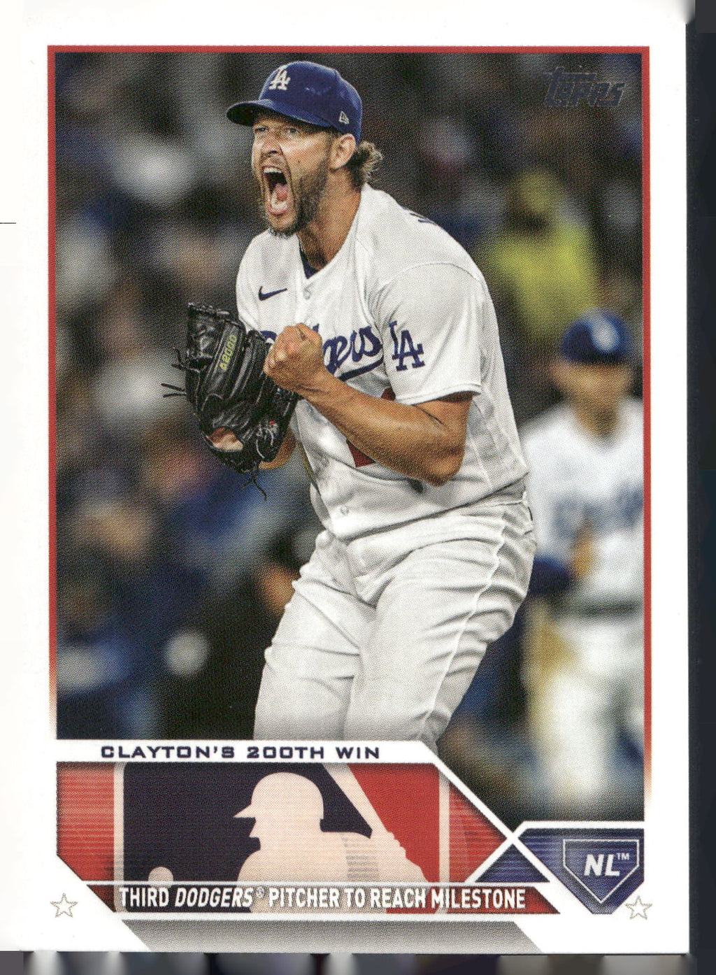 2023 Topps Update #US202 Clayton's 200th Win
