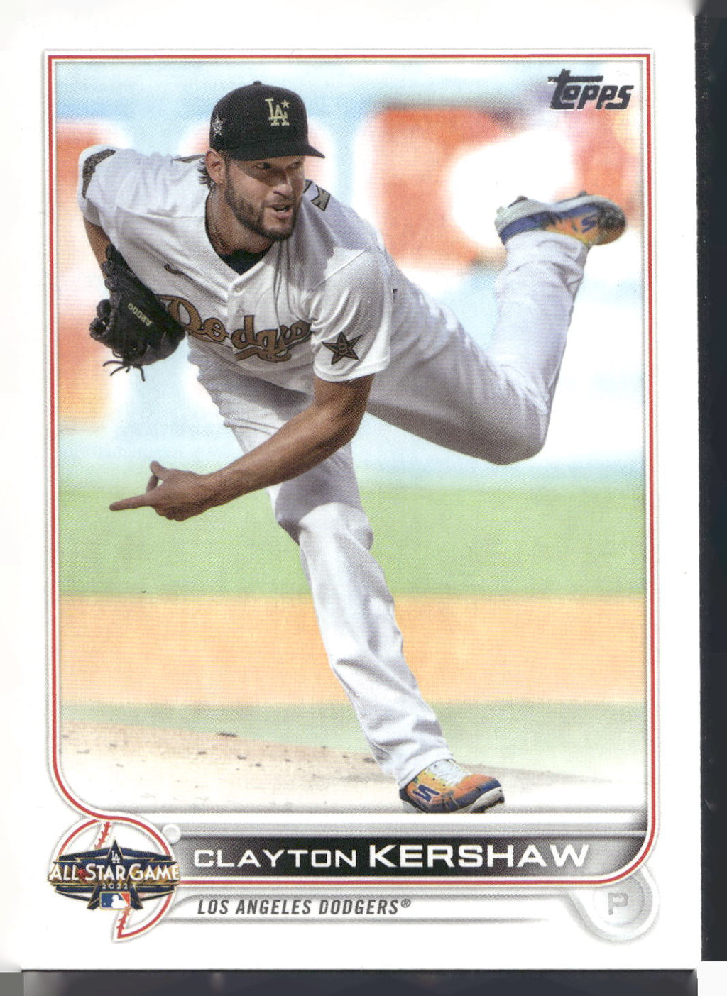 2022 Topps Update #ASG-38 Clayton Kershaw 2022 MLB All-Star Game