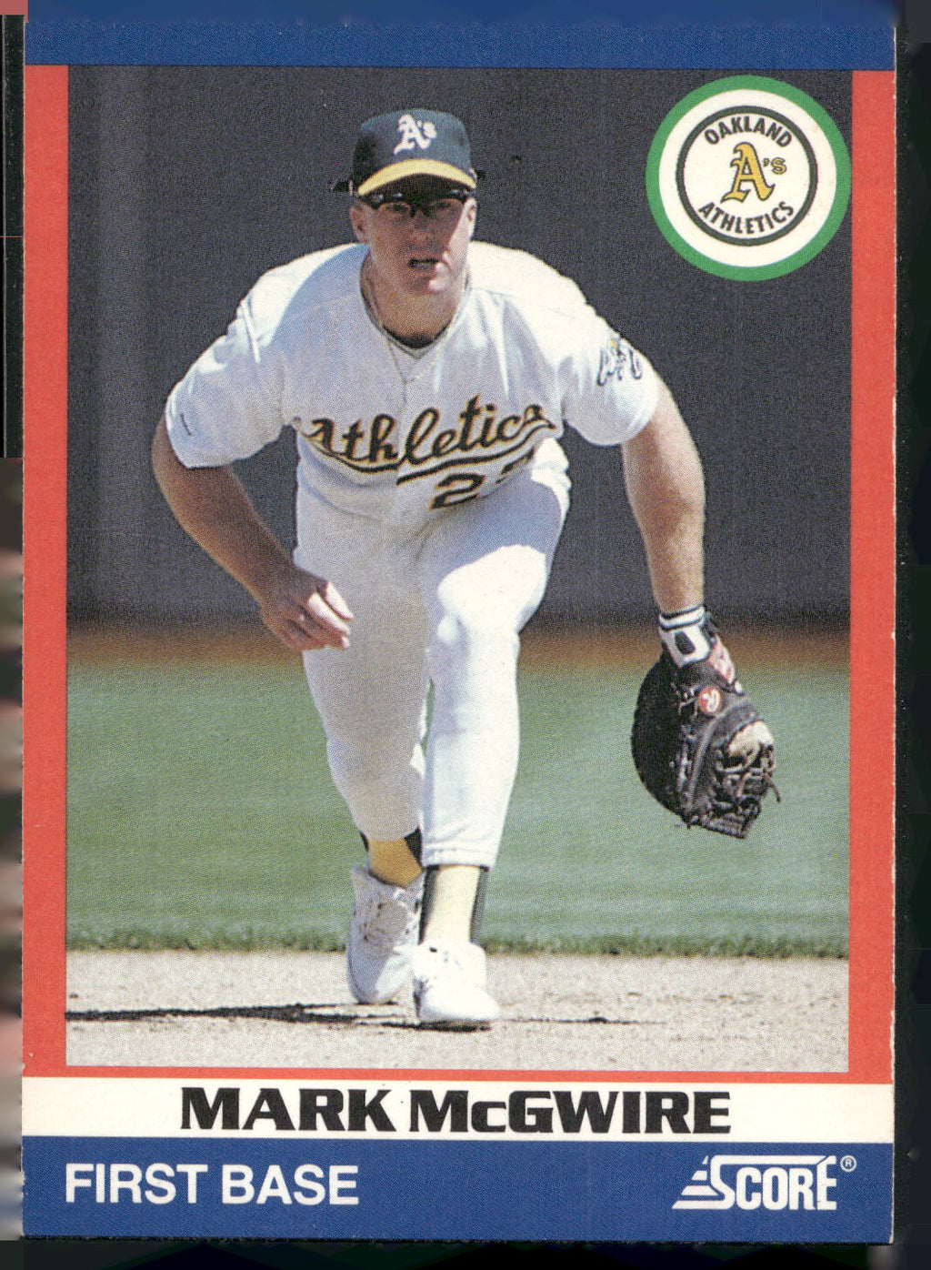 1991 Score 100 Superstars #39 Mark McGwire