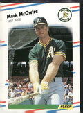 1988 Fleer #286 Mark McGwire