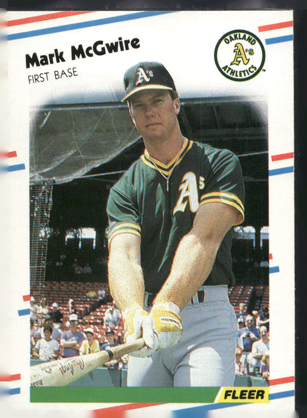 1988 Fleer #286 Mark McGwire
