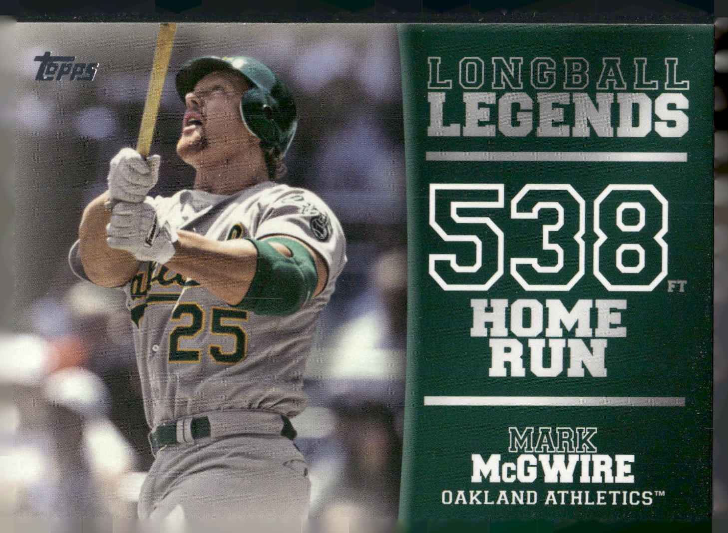 2018 Topps #LL-18 Mark McGwire Longball Legends