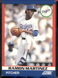1991 Score 100 Superstars #16 Ramon Martinez