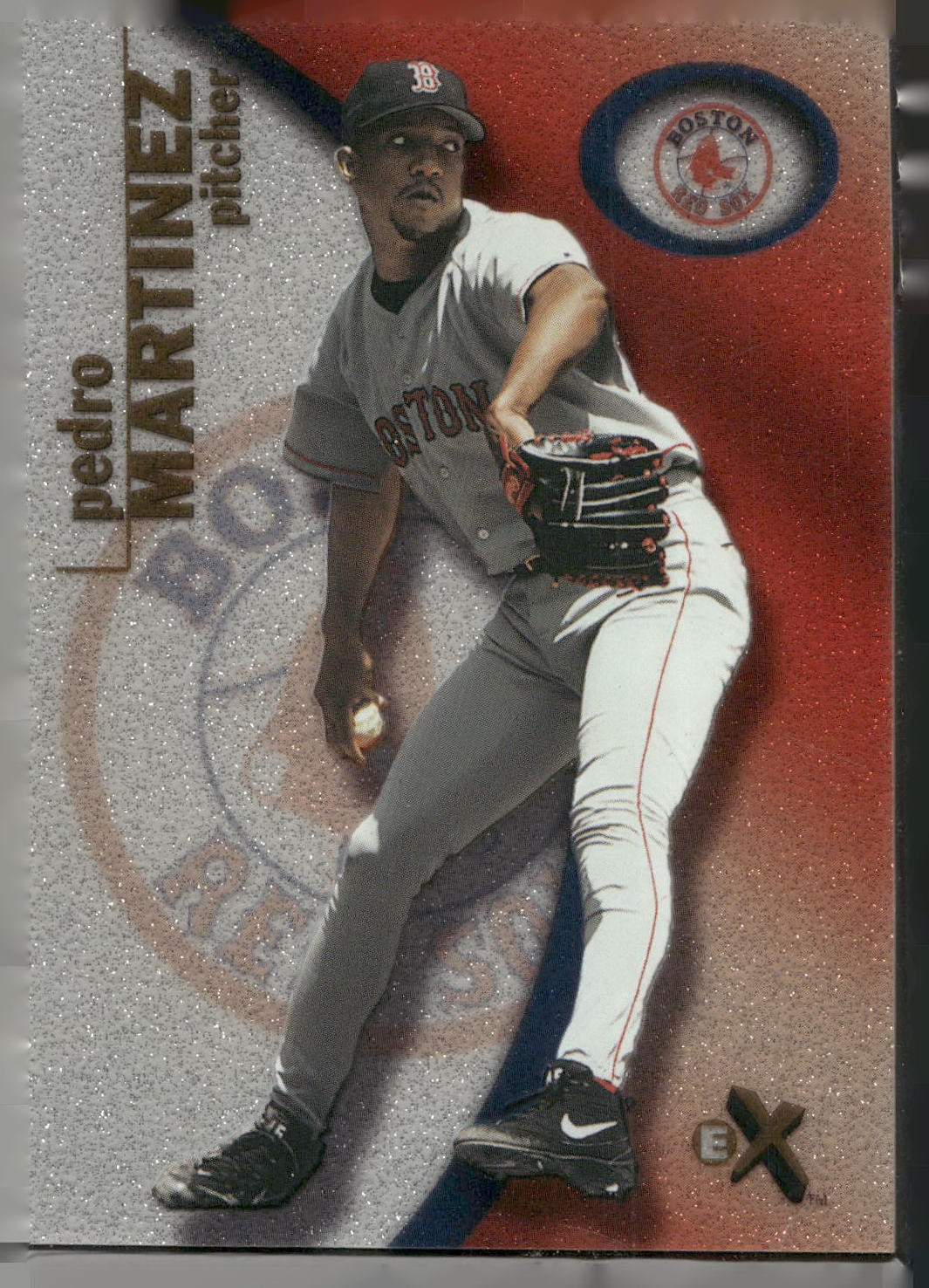 2001 Fleer E-X #83 Pedro Martinez