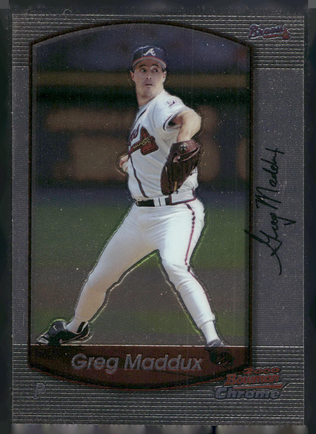 2000 Bowman Chrome #103 Greg Maddux