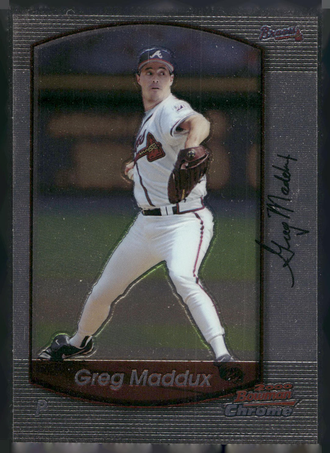 2000 Bowman Chrome #103 Greg Maddux