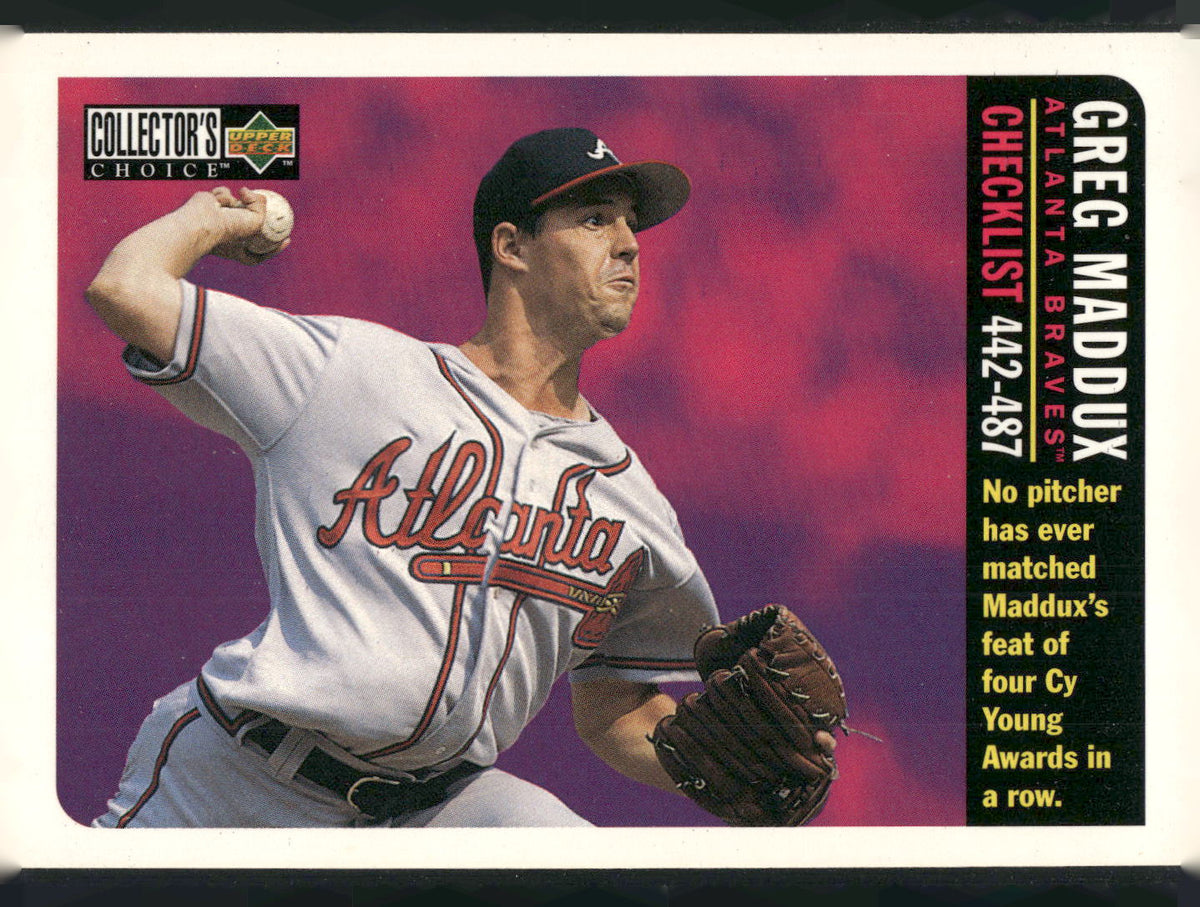 1996 Collector's Choice #754 Greg Maddux