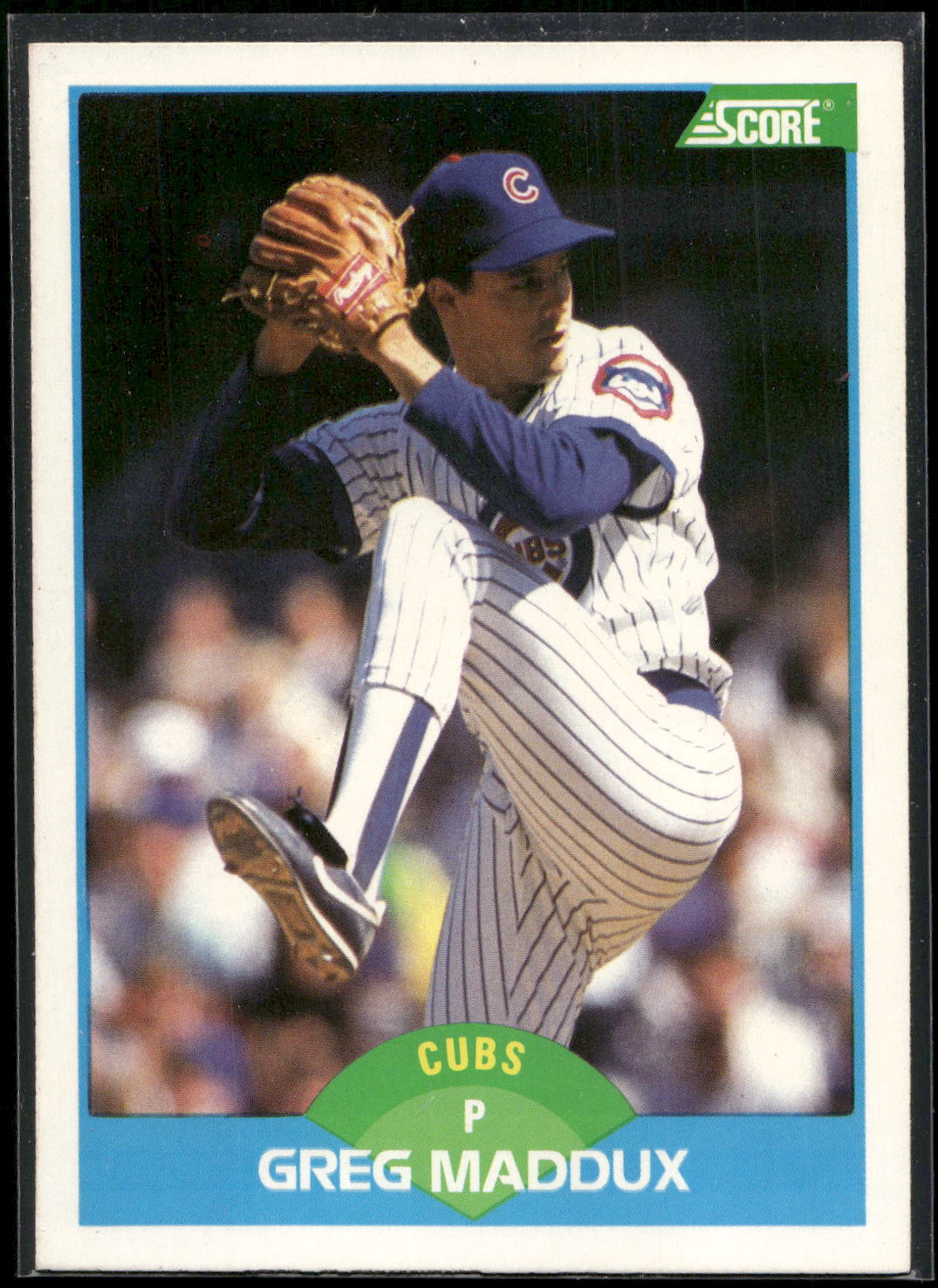 1989 Score #119 Greg Maddux