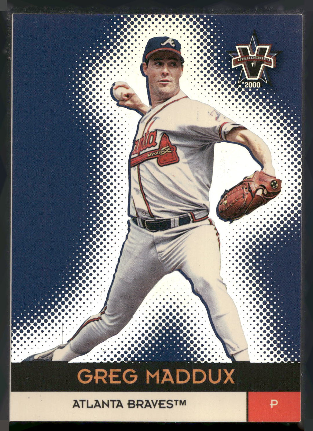 2000 Pacific Vanguard #56 Greg Maddux