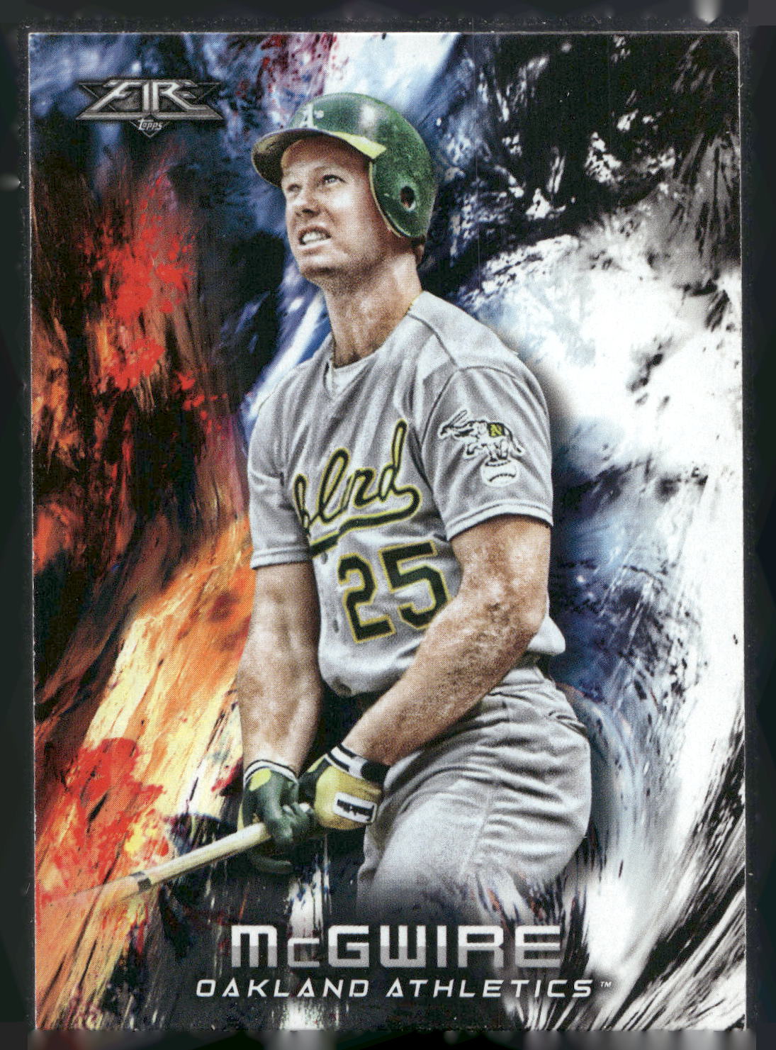 2018 Topps Fire #190 Mark McGwire