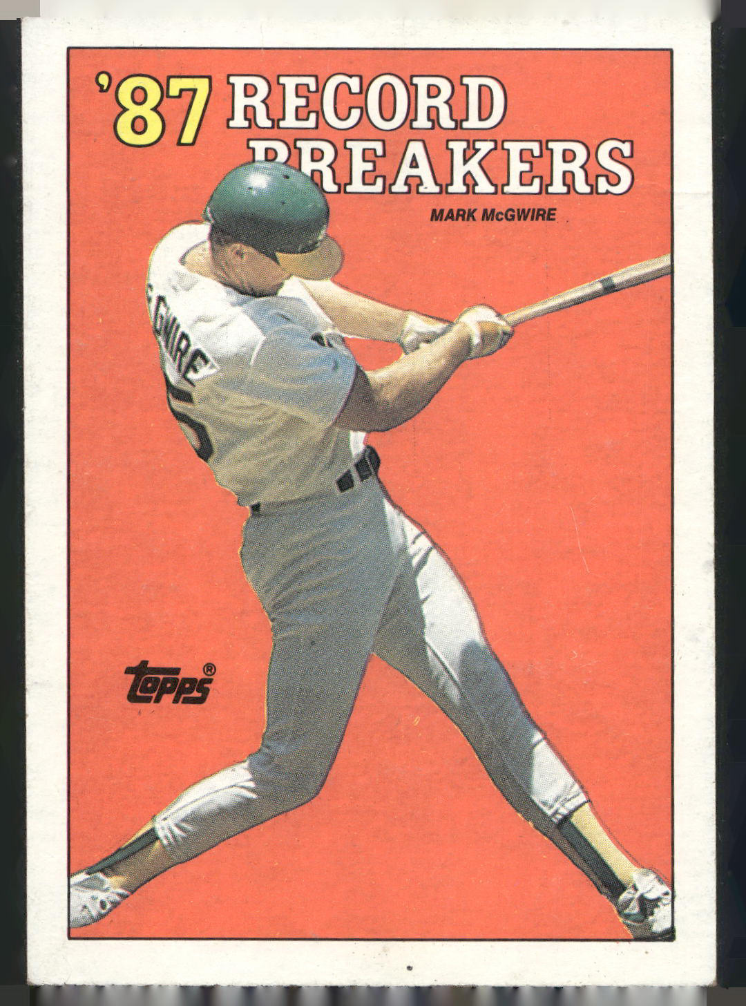 1988 Topps #3a Mark McGwire