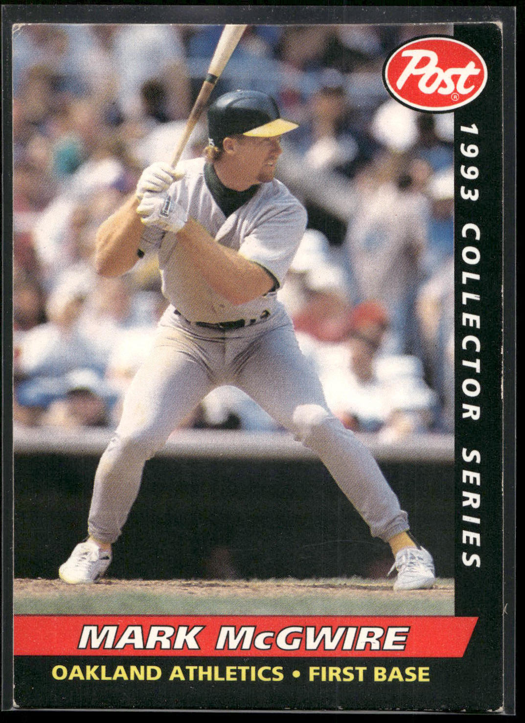 1993 Post Cereal #19 Mark McGwire