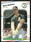 1988 Fleer #286 Mark McGwire