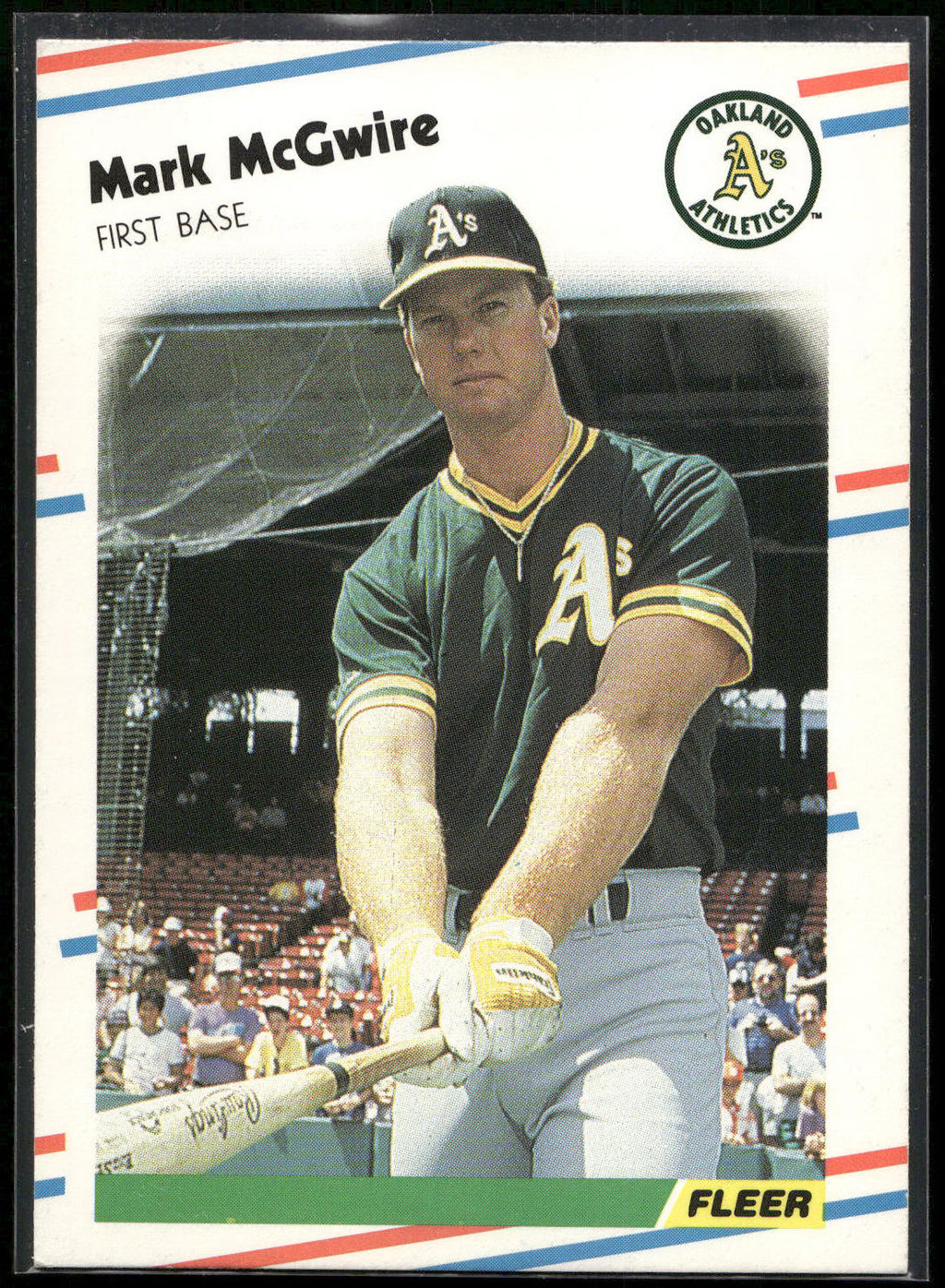 1988 Fleer #286 Mark McGwire
