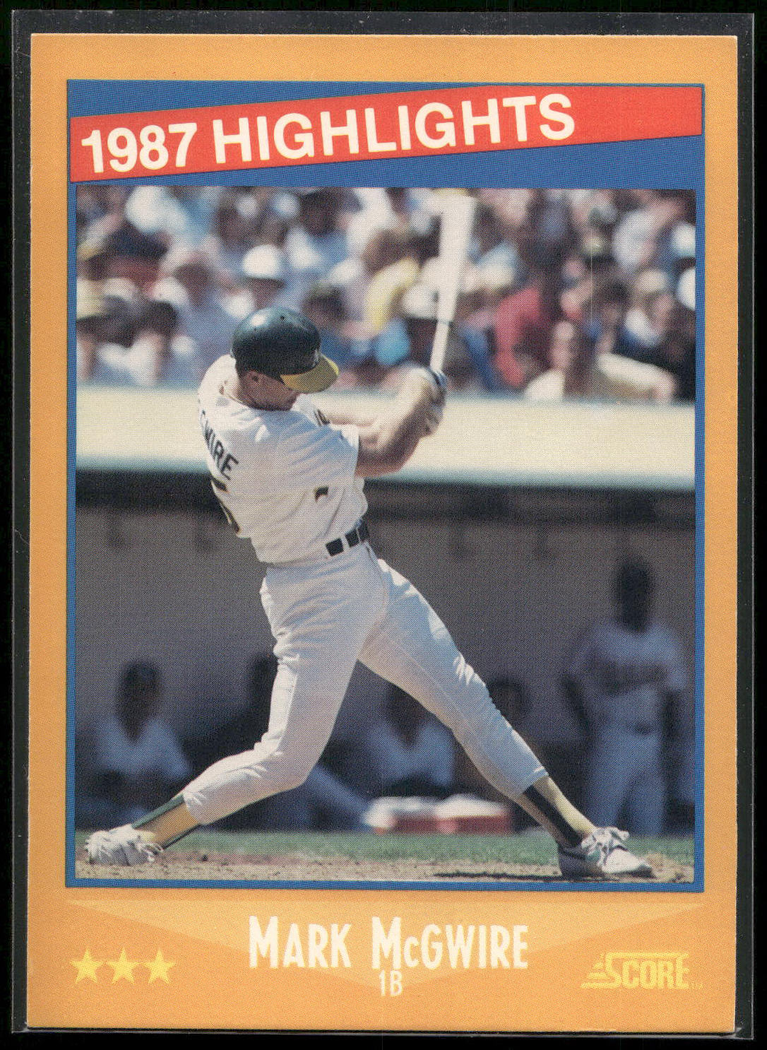 1988 Score #659 Mark McGwire