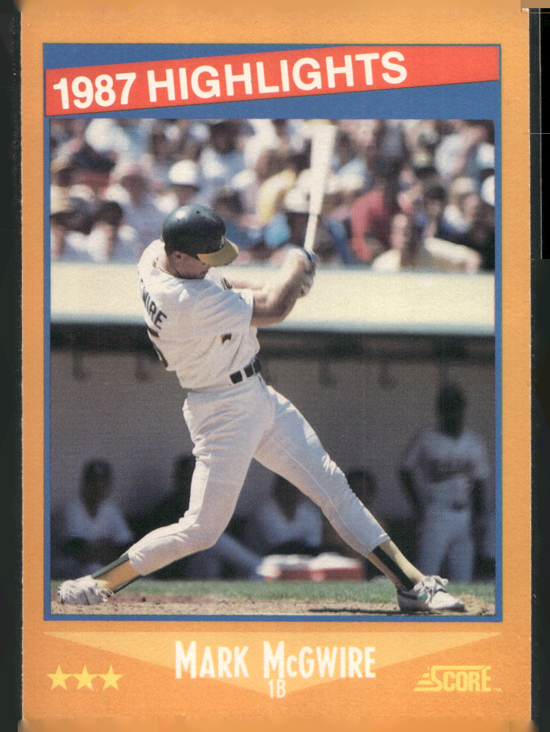 1988 Score #659 Mark McGwire