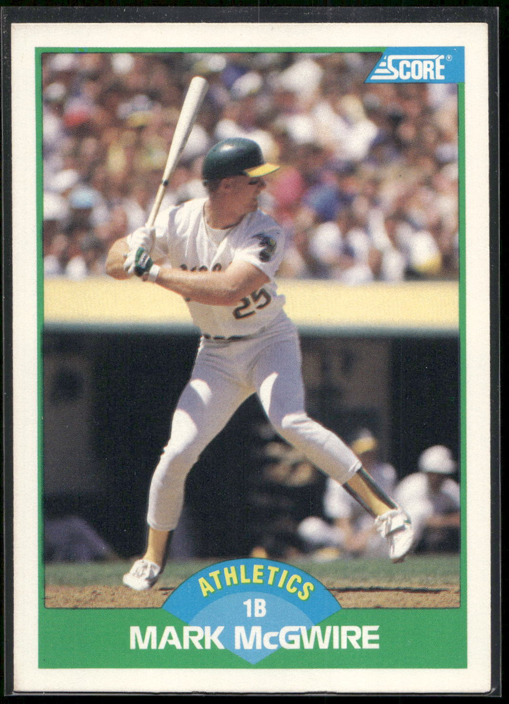 1989 Score #3 Mark McGwire