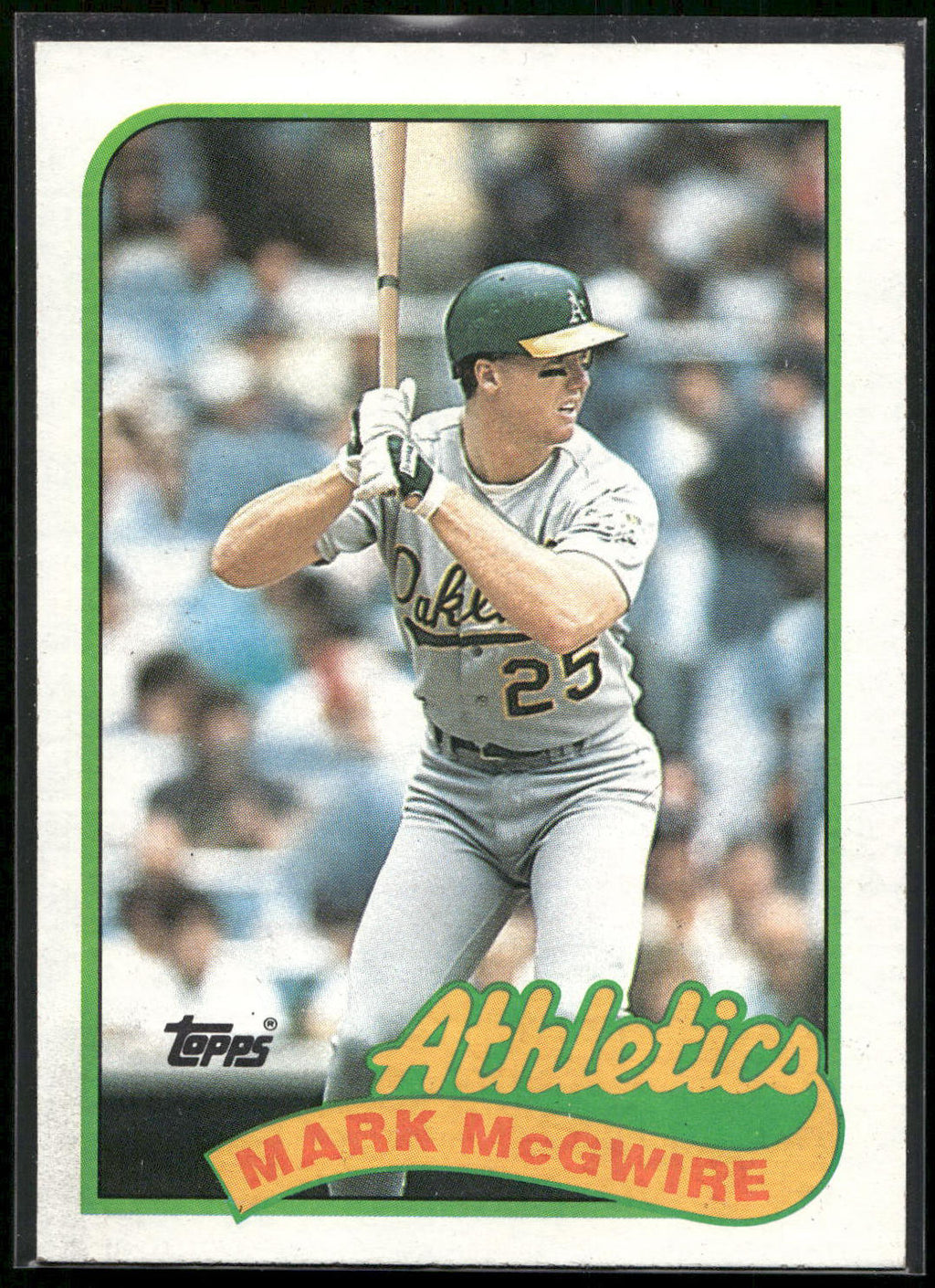 1989 Topps #70 Mark McGwire