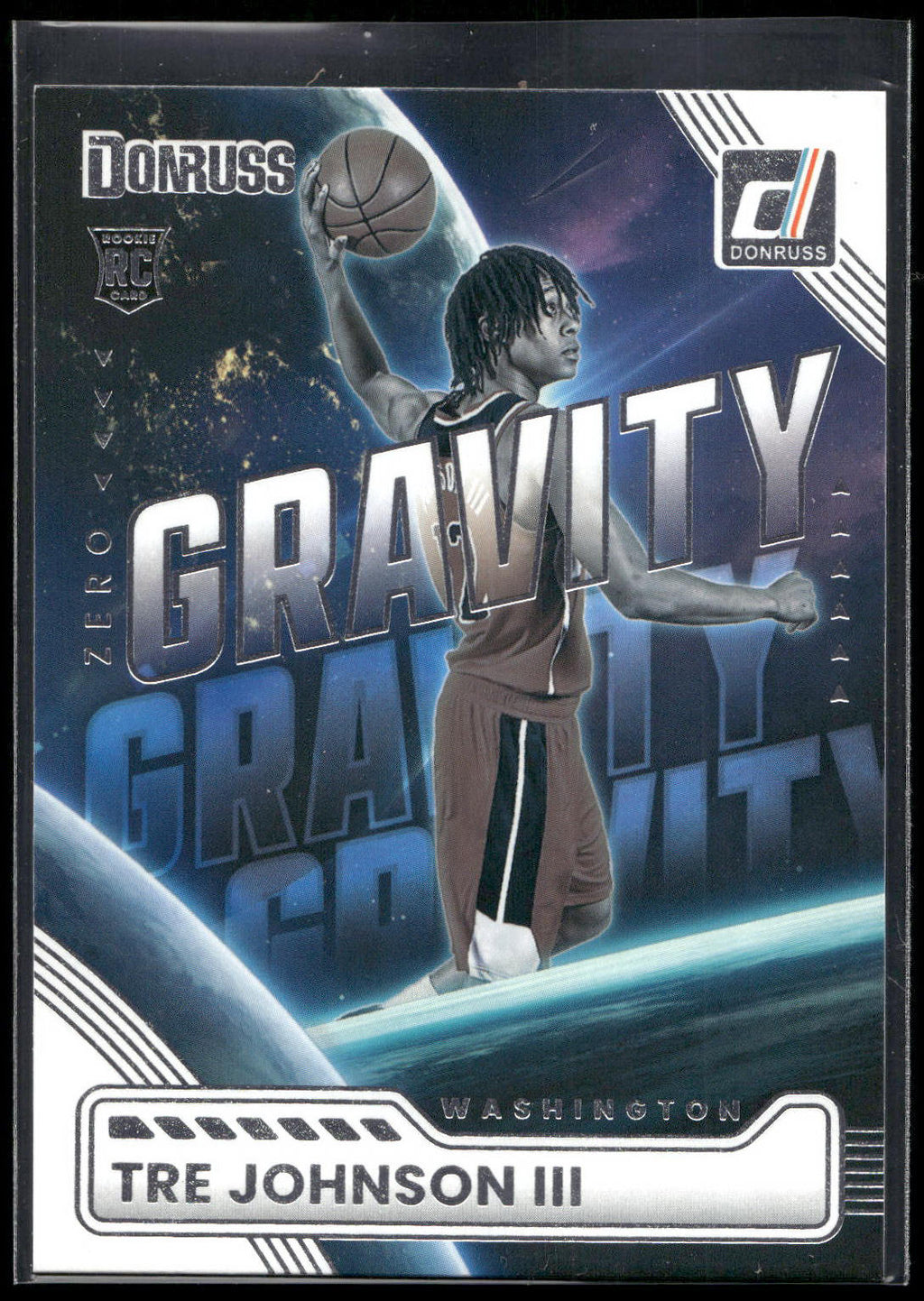 2025-26 Donruss #7 Tre Johnson III Zero Gravity