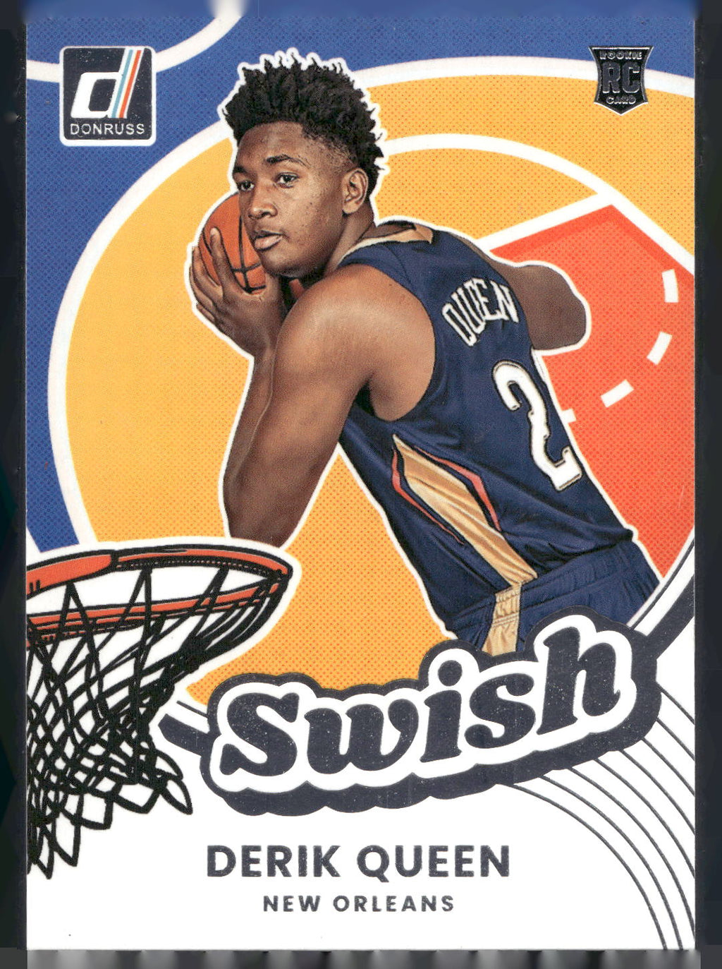 2025-26 Donruss #14 Derik Queen Swish
