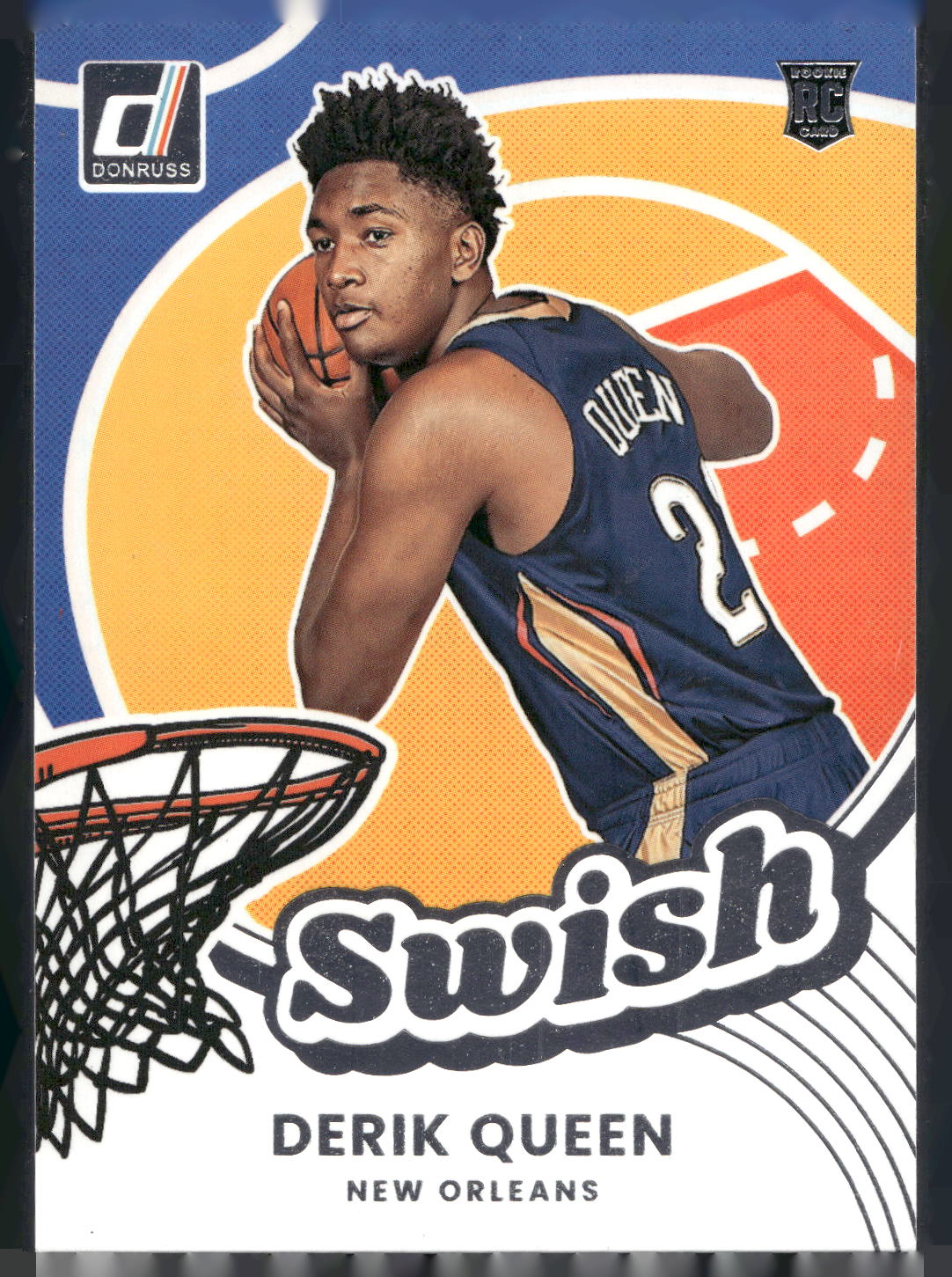 2025-26 Donruss #14 Derik Queen Swish