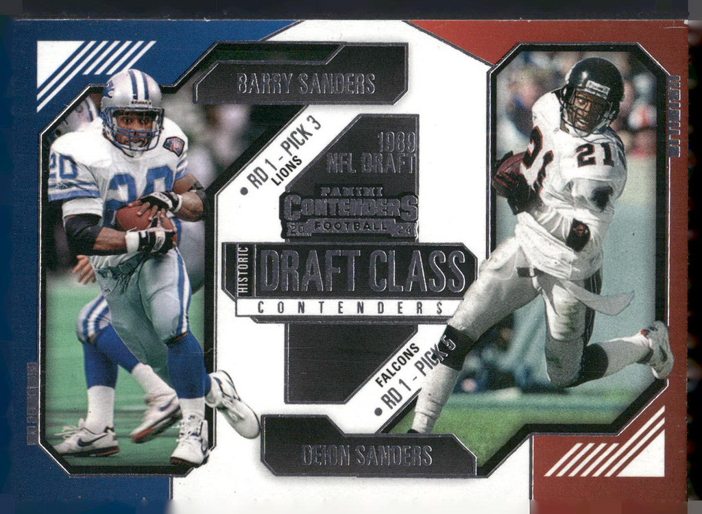 2024 Panini Contenders #11 Barry Sanders / Deion Sanders