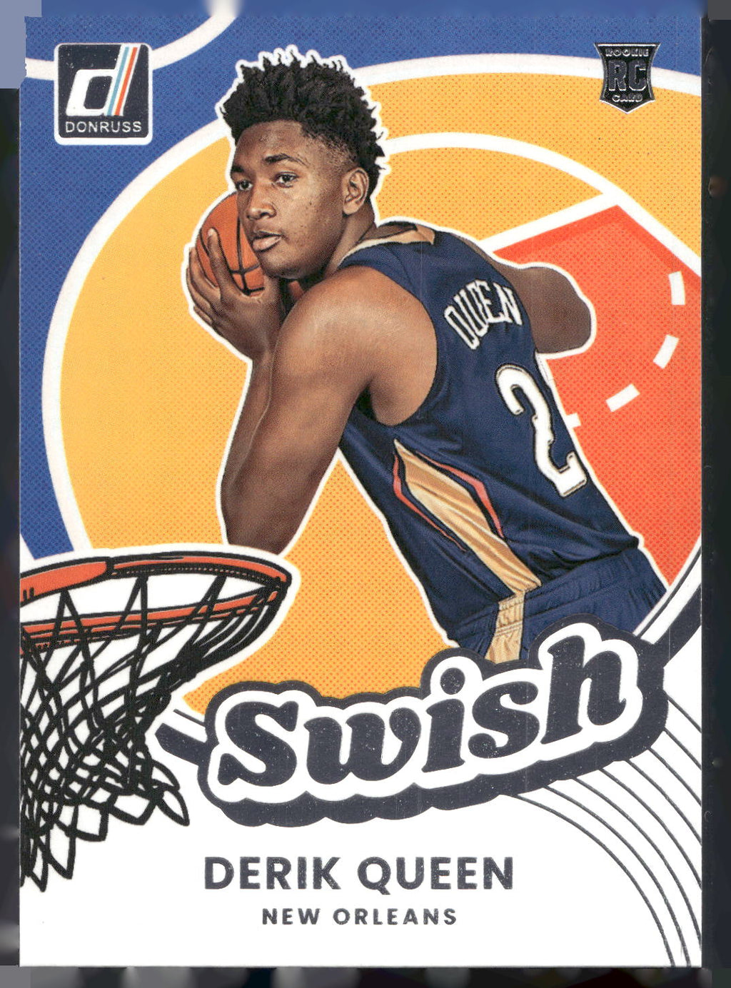 2025-26 Donruss #14 Derik Queen Swish