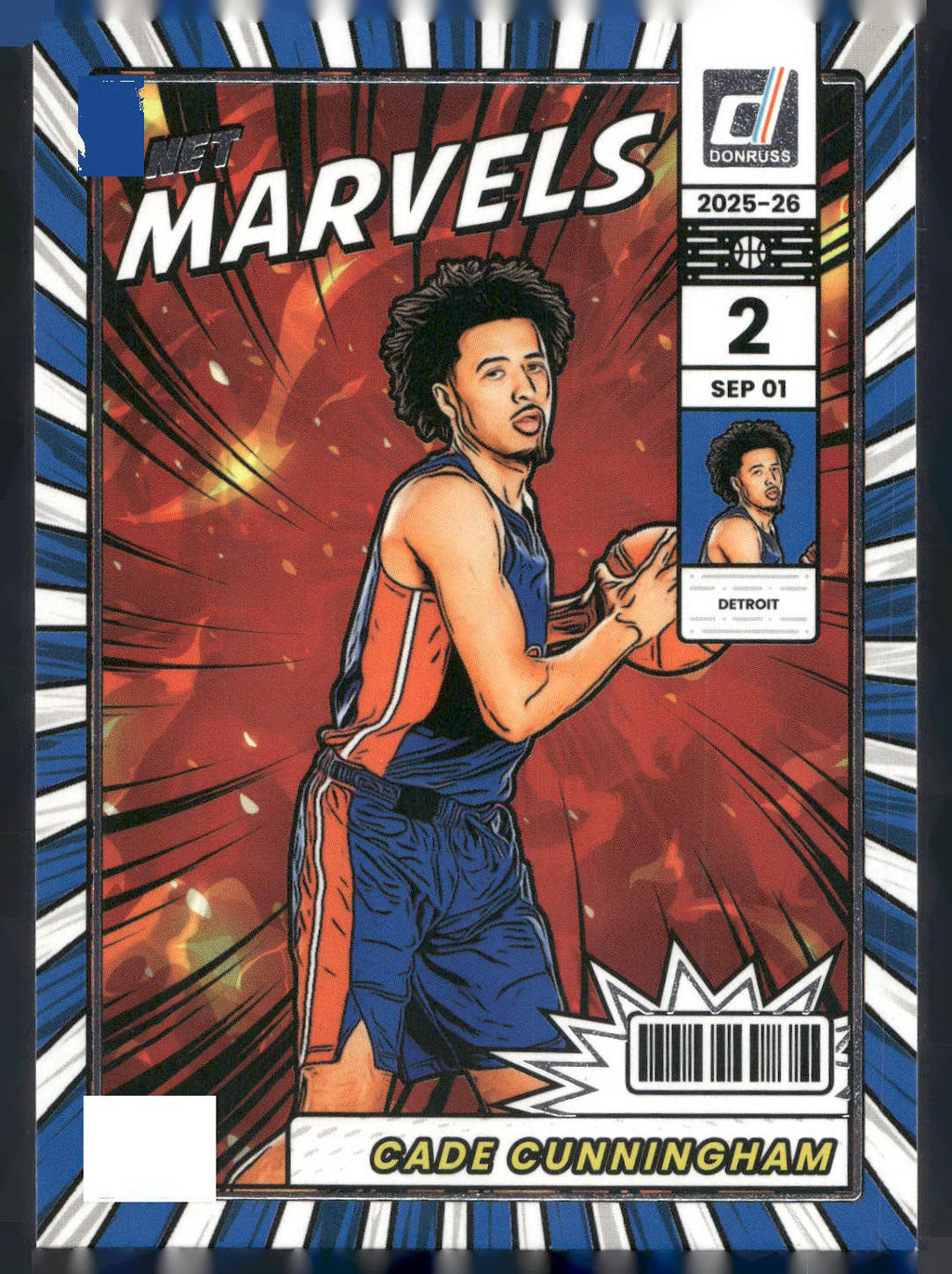 2025-26 Donruss #14 Cade Cunningham Net Marvels