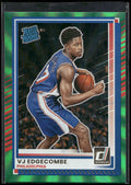 2025-26 Donruss #1 VJ Edgecombe Holo Green Laser