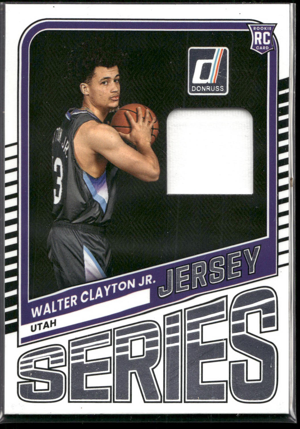 2025-26 Donruss #JS-WCJ Walter Clayton Jr. Jersey Series