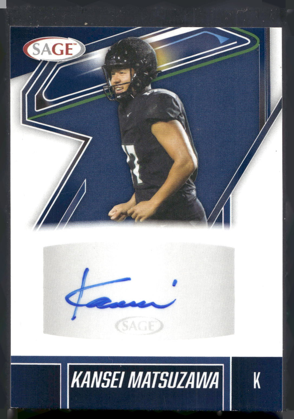 2026 SAGE #A-KM Kansei Matsuzawa Autographs Blue (High Series)