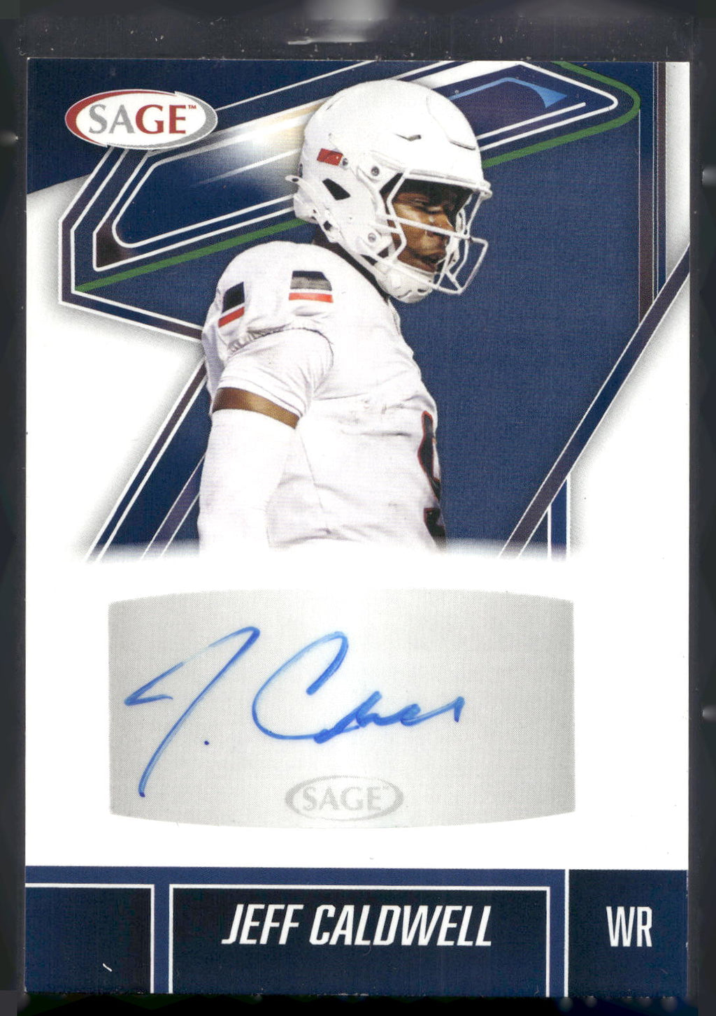 2026 SAGE #A-JC6 Jeff Caldwell Autographs Blue (High Series)
