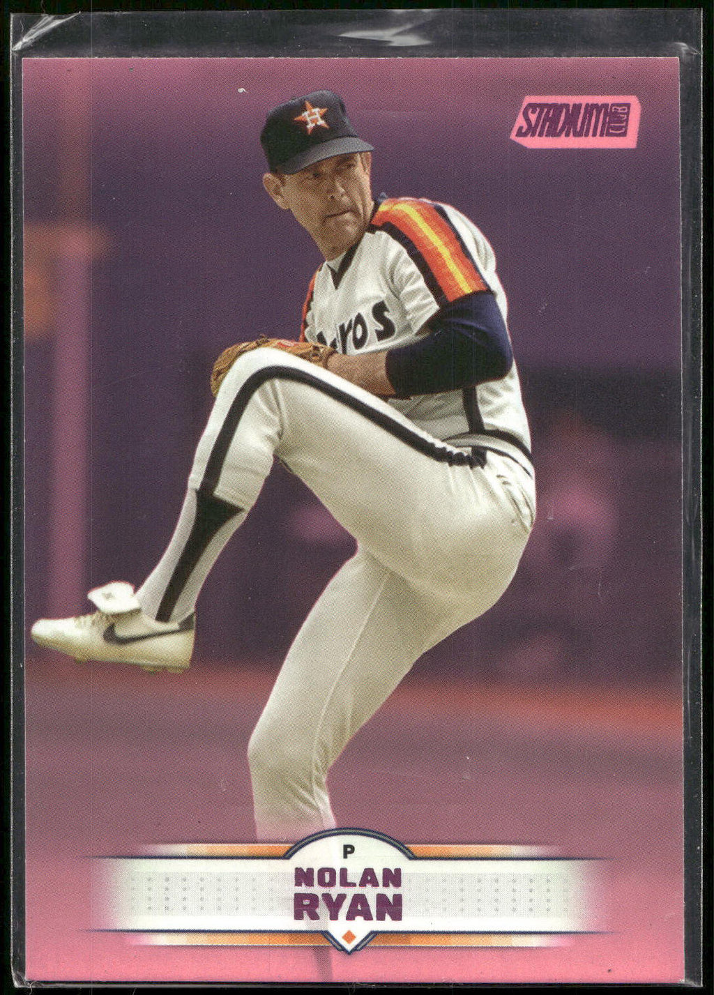 2025 Stadium Club #79 Nolan Ryan Pink Foil