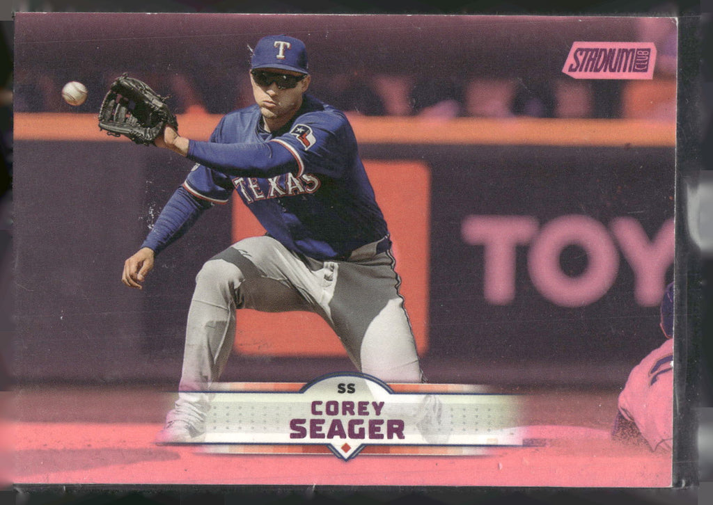 2025 Stadium Club #116 Corey Seager Pink Foil