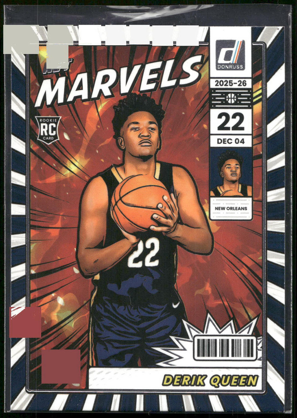2025-26 Donruss #2 Derik Queen Net Marvels