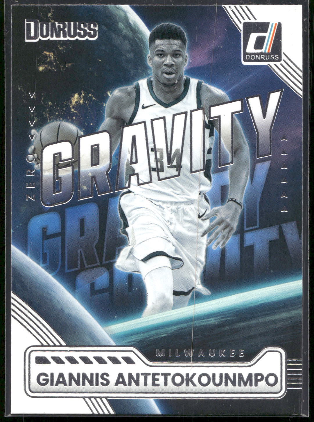 2025-26 Donruss #19 Giannis Antetokounmpo Zero Gravity