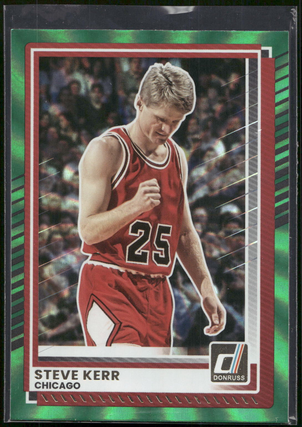 2025-26 Donruss #172 Steve Kerr Holo Green Laser
