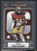 2025 Donruss Optic #7 Fred Warner Captain in Charge